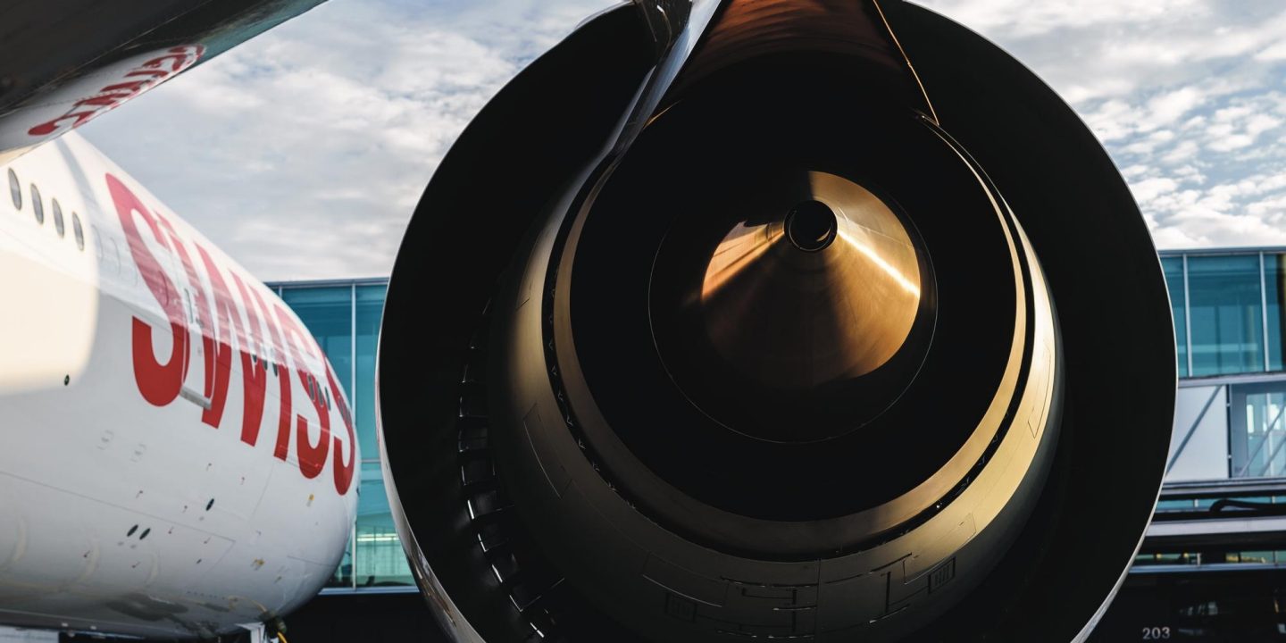 Swiss Flugzeug