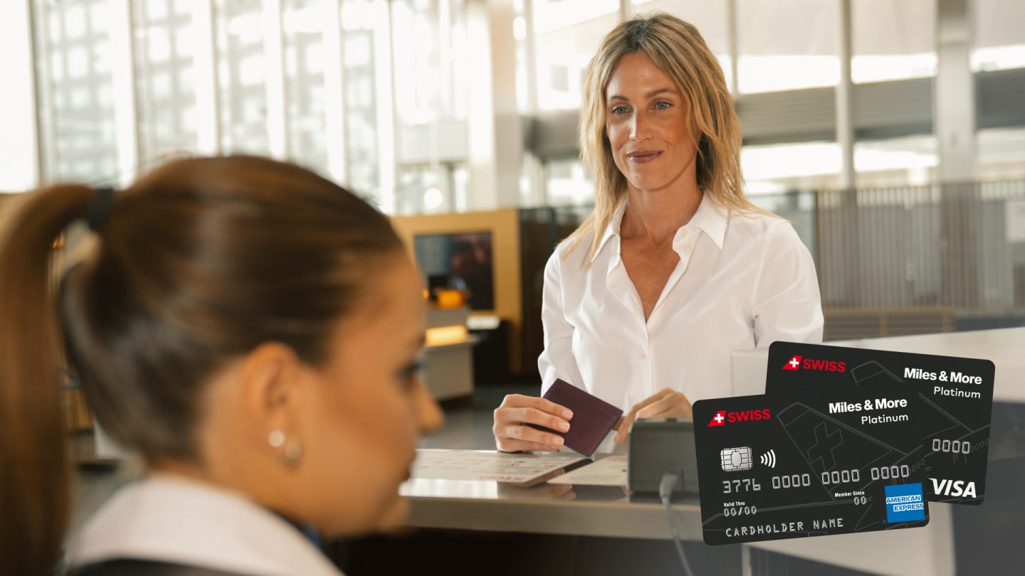 SWISS Miles & More credit card.