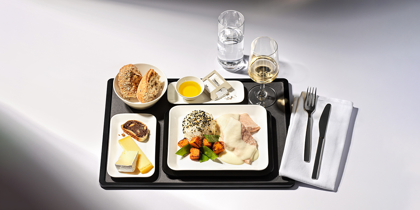 Working Class Food Example Lufthansa Business Class Food