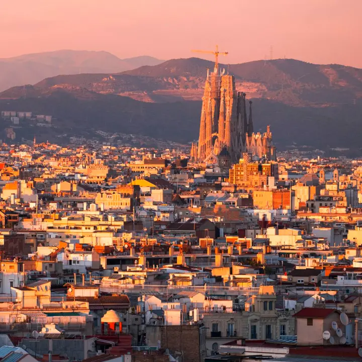 Vol depuis Lugano vers Barcelone