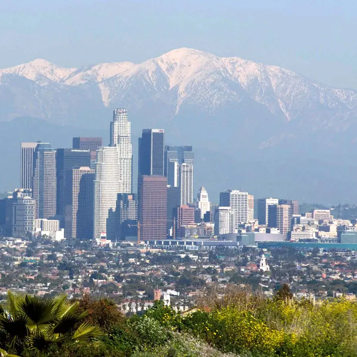 Vol depuis Bellinzone vers Los Angeles