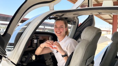 Photo of Sarah Morgenthaler, who is excited about the intensive training in Goodyear.