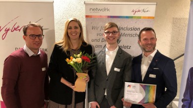 The team at the LGBTI Label Award 2020