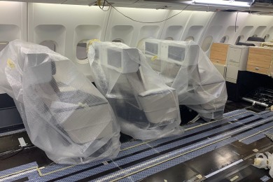 Everything is still packed...