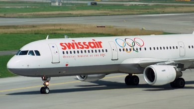 HB-IOC trug früher die olympischen Ringe.