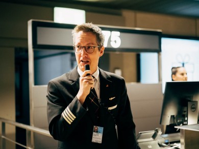 SWISS Head of Operations Oliver Buchhofer
