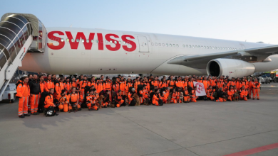 February: Special flight to Adana