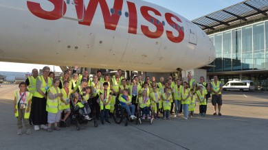 October: SWISS opened its doors for two days to the employees and members of Pigna and Sternschnuppe.