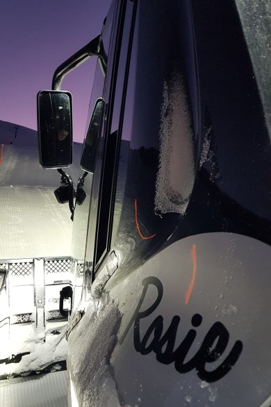 Der Pistenbully Rosie. 
