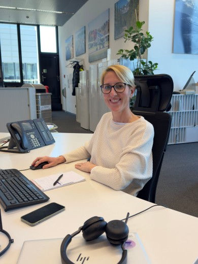 Judith Ulmer from SWISS Crew Control 