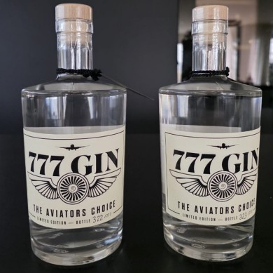 Gin 777 Bottles