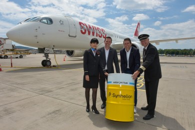 Mit Kerosin aus Sonnenlicht fliegen