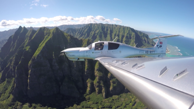 Cruising along Hawaii