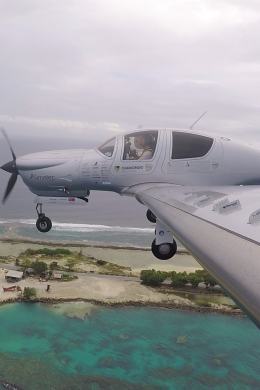 SWISS Mission Support x Diamondo Earthrounding: Crossing the Pacific together