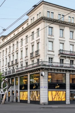 Verkaufsfiliale V1 von Spruengli am Paradeplatz am Freitag, 31. Mai 2019, in Zuerich. (KEYSTONE/Christian Merz)