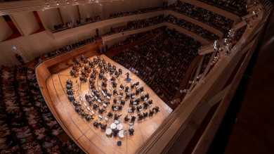 Der berühmte Konzertsaal des KKL Luzern