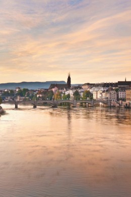 Urbaner Streifzug: Rheinuferweg Kleinbasel.
