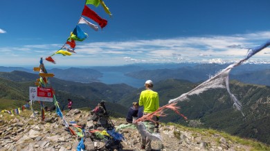 Ticino on a silver platter: a ridge walk from Monte Lema to Monte Tamaro.