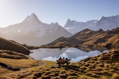Bachalpsee Grindelwald-First im Herbst