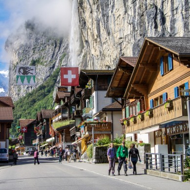 Lauterbrunnen Dorf