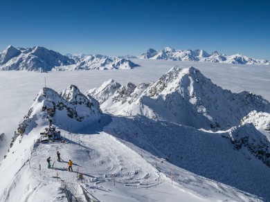 For those who like it steep: Verbier, adrenaline included.