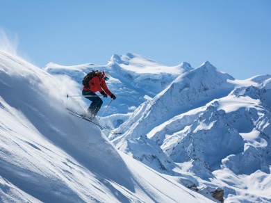 For those who like it steep: Verbier, adrenaline included.