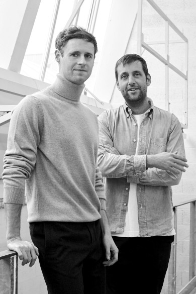 Carl Guilhon und business partner Guillaume Peitrequin from RETINAA