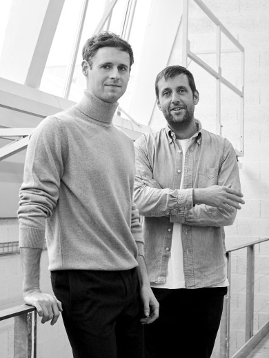 Carl Guilhon und business partner Guillaume Peitrequin from RETINAA