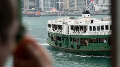 Hong Kong Februar 2024, Fähre HGK-Kowloon