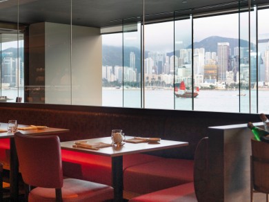 Hong Kong Februar 2024, Japanese Restaurant Nobu im Regents Hotel, Bar und Lounge