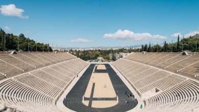 Athens - Spyros Louis was Here - Panathenaic Stadium - Copyright Thomas Gravanis.jpg