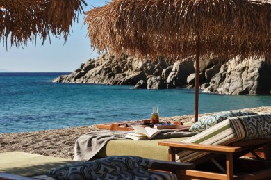 lounger on a beach 