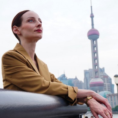 At the Bund, after all the doubts, she began to sense the potential of her new life.
