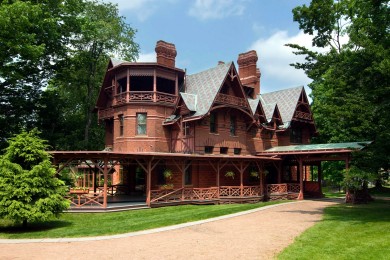 Follow the tracks of Tom Sawyer and Huckleberry Finn at the Mark Twain House in Hartford.