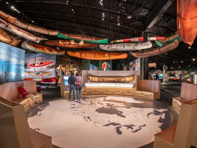 Im Canadian Canoe Museum lernt man, dass die Geschichte des Kanus auch die Geschichte Kanadas ist.